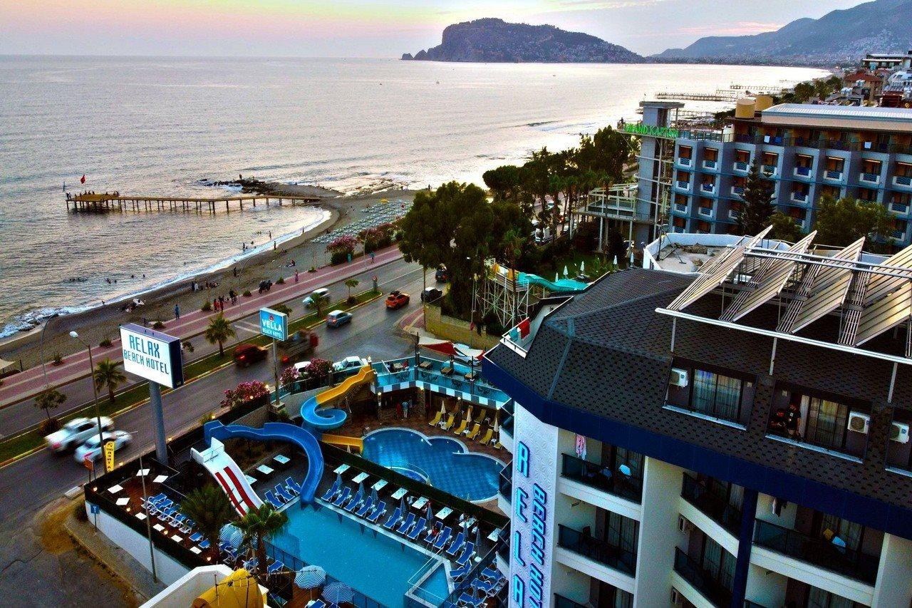 Relax Beach Hotel Alanya Exteriör bild